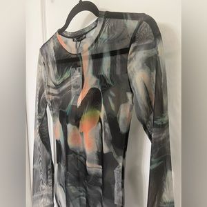 Mesh Zara Bodysuit! Size M